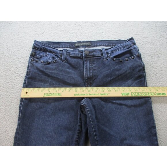 Rock Republic Jeans Women's 16M Kasandra Flap Pockets Bootcut Stretch Dark Wash - Picture 4 of 11
